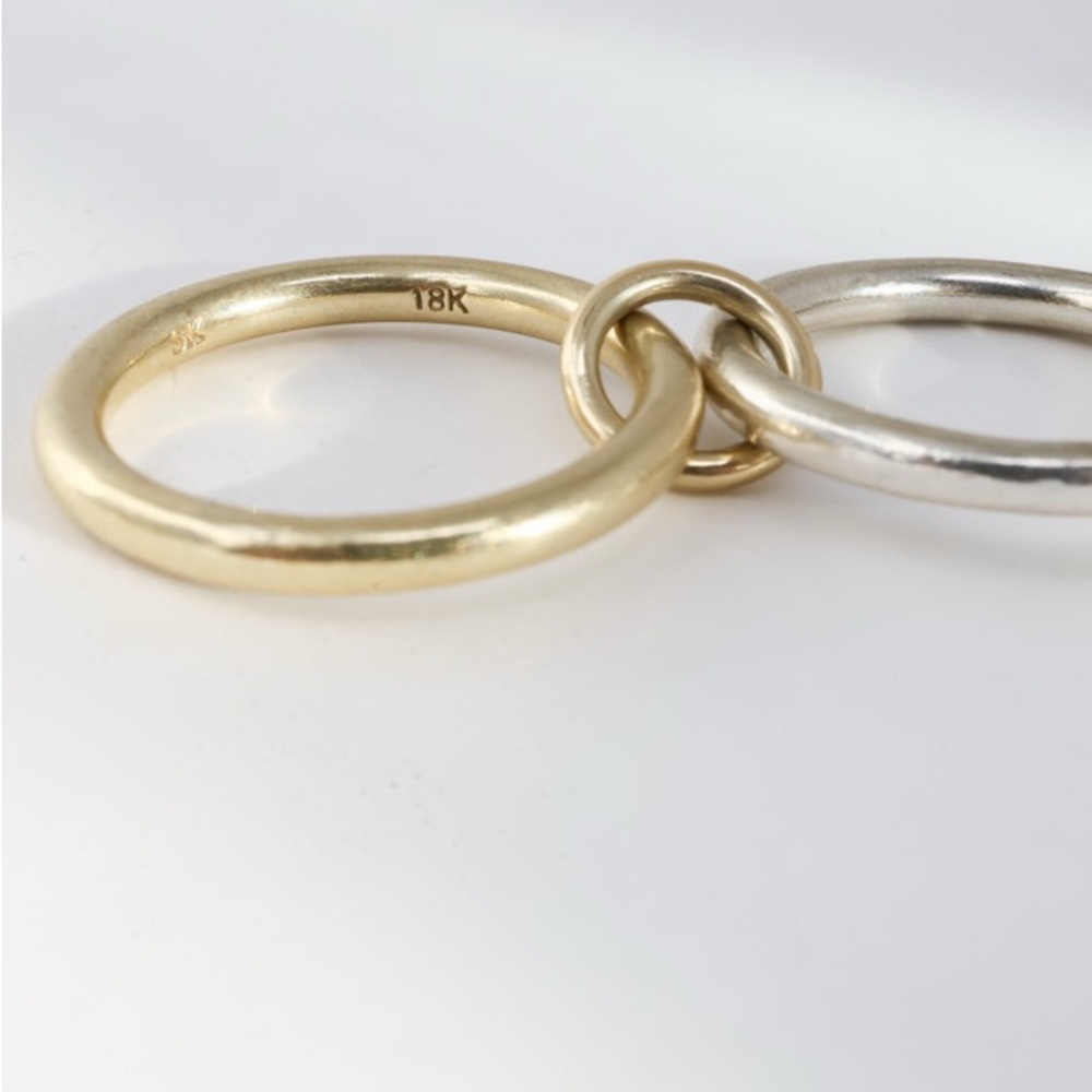 Spinelli Kilcollin Solid 18k and Silver Connecting Ring - Picture 8 of 8